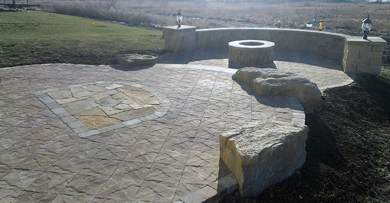 Kansas City Lawn Care And Landscaping Stone Project
